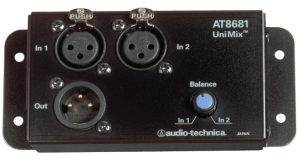 Unimix 2-To-1 Microphone Combiner